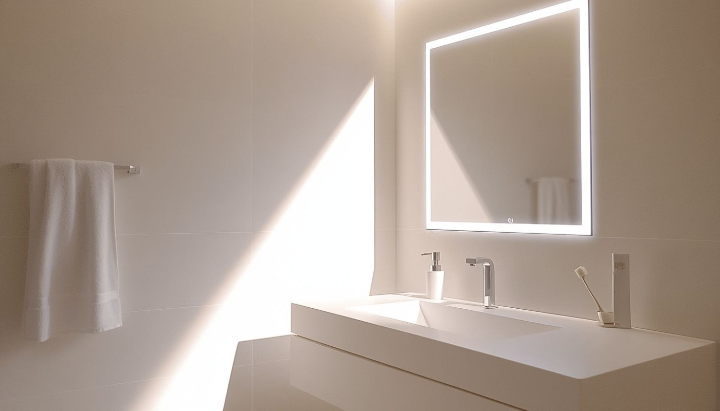 Comment choisir le miroir LED parfait pour une salle de bain moderne ?